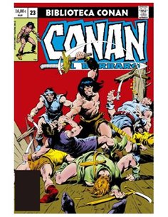 Portada de BIBLIOTECA CONAN. CONAN EL BARBARO 23 de BRUCE JONES, PANINI , ISBN 9791370139995