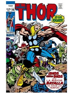 Portada de BIBLIOTECA MARVEL 135. EL PODEROSO THOR 15 de STAN LEE, PANINI , ISBN 9791370580032