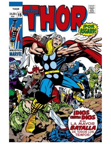 Portada de BIBLIOTECA MARVEL 135. EL PODEROSO THOR 15 de STAN LEE, PANINI , ISBN 9791370580032