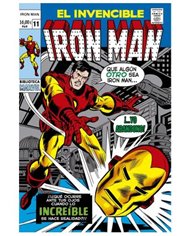 Portada de BIBLIOTECA MARVEL 137 EL INVENCIBLE IRON MAN 11 de ARCHIE GOODWIN, PANINI , ISBN 9791370580056