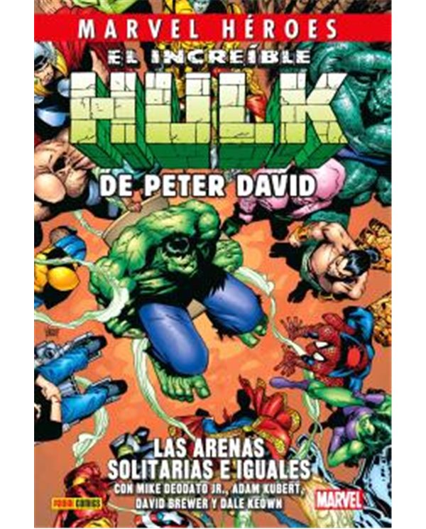 Portada de CMH 235 EL INCREIBLE HULK DE PETER DAVID 7. LAS ARENAS SOLITARIAS E IGUALES de GERRY CONWAY, PANINI , ISBN 9791370580