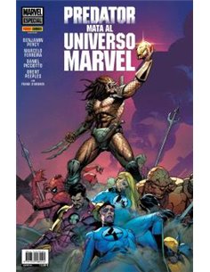 Portada de PREDATOR MATA AL UNIVERSO MARVEL de BENJAMIN PERCY, PANINI , ISBN 9791370580124