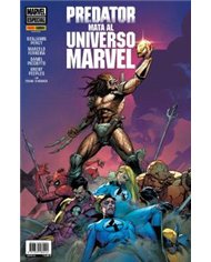 Portada de PREDATOR MATA AL UNIVERSO MARVEL de BENJAMIN PERCY, PANINI , ISBN 9791370580124