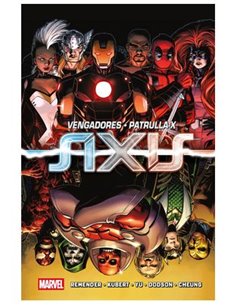 Portada de MARVEL ESSENTIALS 47 VENGADORES/PATRULLA-X AXIS de GERRY DUGGAN, PANINI , ISBN 9791370580186