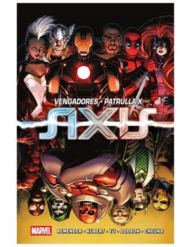 Portada de MARVEL ESSENTIALS 47 VENGADORES/PATRULLA-X AXIS de GERRY DUGGAN, PANINI , ISBN 9791370580186
