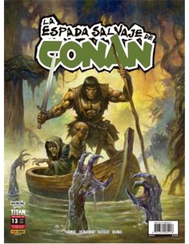 Portada de LA ESPADA SALVAJE DE CONAN 13 (RUSTICA) de ROY THOMAS, PANINI , ISBN 9791370580216