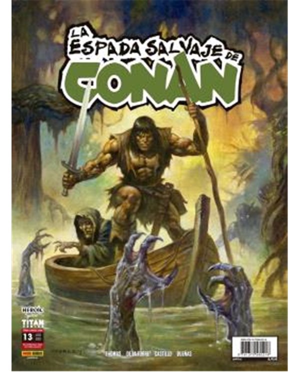 Portada de LA ESPADA SALVAJE DE CONAN 13 (RUSTICA) de ROY THOMAS, PANINI , ISBN 9791370580216