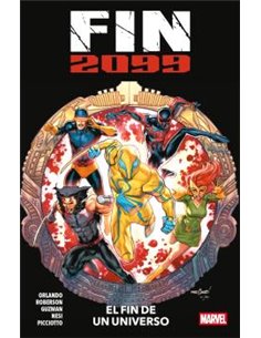 Portada de FIN 2099 . EL FIN DE UN UNIVERSO de STEVE ORLANDO, PANINI , ISBN 9791370139575