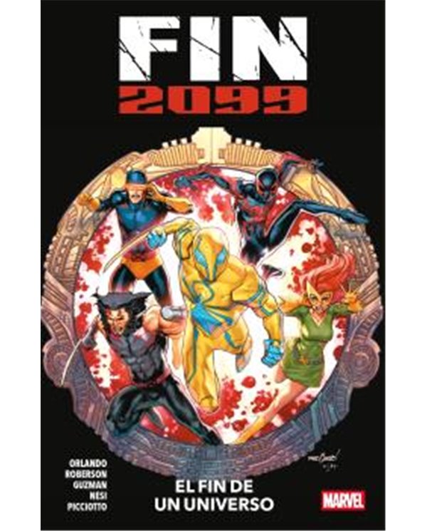 Portada de FIN 2099 . EL FIN DE UN UNIVERSO de STEVE ORLANDO, PANINI , ISBN 9791370139575