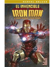 Portada de EL INVENCIBLE IRON MAN DE GERRY DUGGAN Y JUAN FRIGERI. LA COLECCION COMPLETA, PANINI , ISBN 9791370580308
