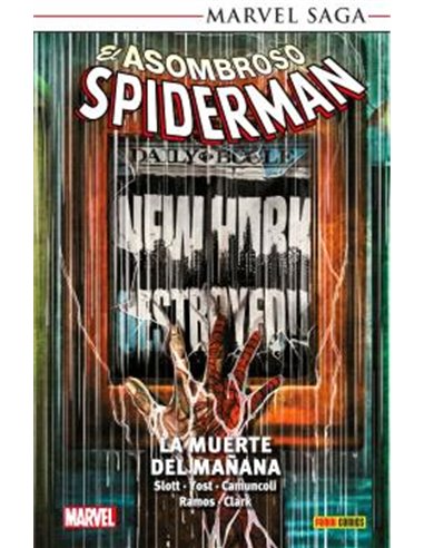 Portada de MARVEL SAGA TPB. EL ASOMBROSO SPIDERMAN 35 de DAN SLOTT, PANINI , ISBN 9791370580315