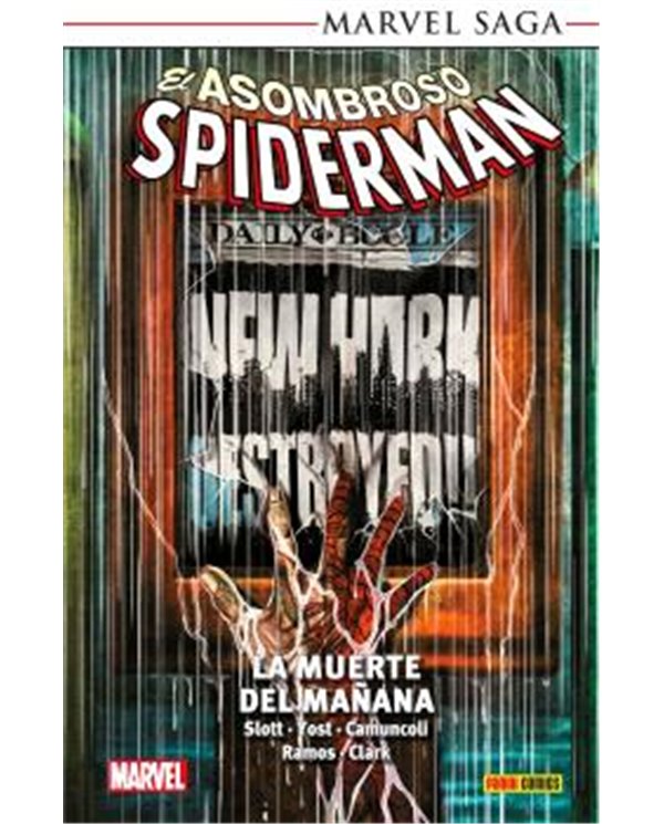 Portada de MARVEL SAGA TPB. EL ASOMBROSO SPIDERMAN 35 de DAN SLOTT, PANINI , ISBN 9791370580315