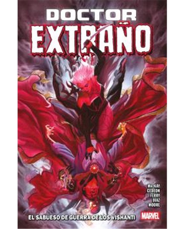 Portada de MARVEL PREMIERE. DR EXTRAÑO DE JED MACKAY 02. EL SABUESO DE GUERRA DE LOS VISHANTI de JED MACKAY, PANINI , ISBN 97913