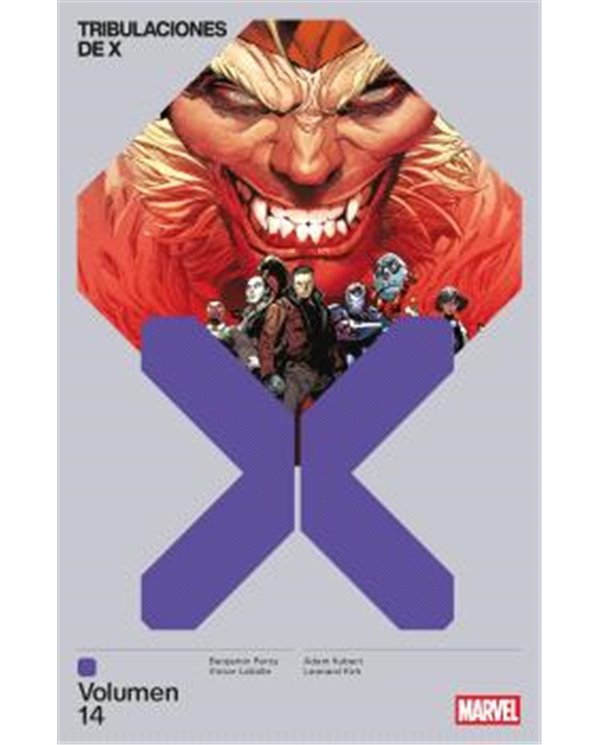 Portada de MARVEL PREMIERE. TRIBULACIONES DE X 14 de VICTOR LAVALLE, PANINI , ISBN 9791370580414