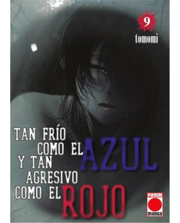 Portada de TAN FRIO COMO EL AZUL Y TAN AGRESIVO COMO EL ROJO 09 de TOMOMI, PANINI , ISBN 9791370580445