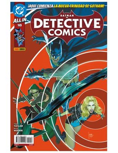 Portada de ALL IN DETECTIVE COMICS 18 de TOM TAYLOR, PANINI , ISBN 977308129200800000