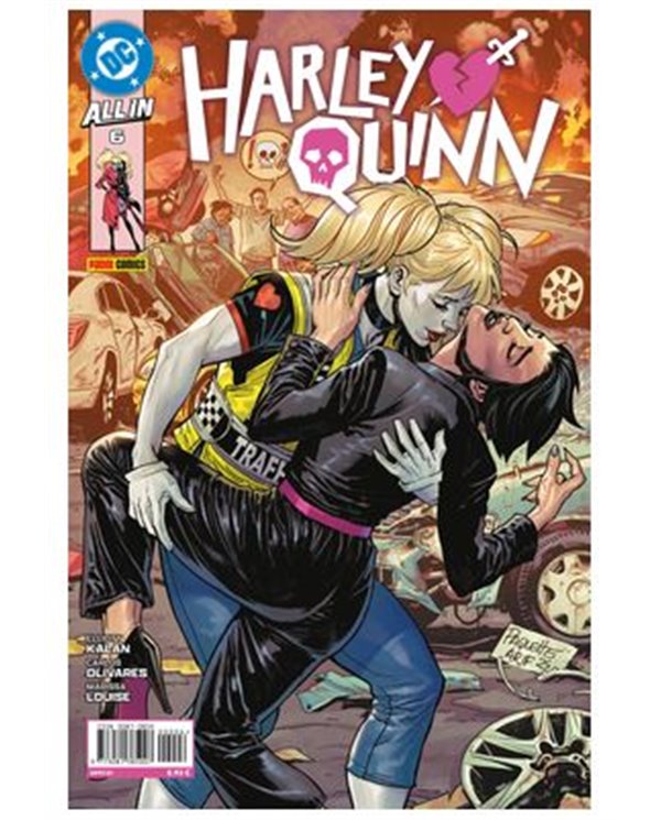 Portada de ALL IN HARLEY QUINN 06 de ELLIOTT KALAN, PANINI , ISBN 977308138500700000