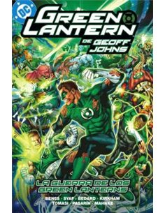 Portada de BIBLIOTECA GREEN LANTERN DE GEOFF JOHNS 15. LA GUERRA DE LOS GREEN LANTERN de GEOFF JOHNS, PANINI , ISBN 979137058001