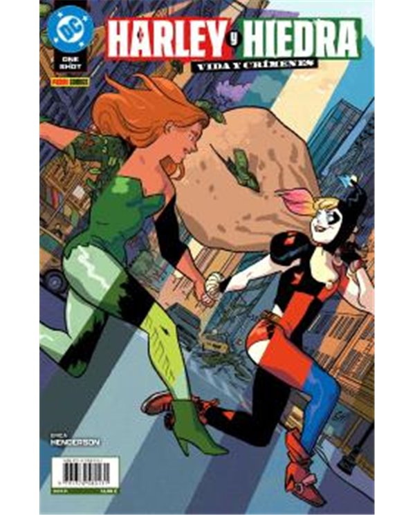 Portada de HARLEY Y HIEDRA VIDA Y CRIMENES de ERICA HENDERSON, PANINI , ISBN 9791370580131