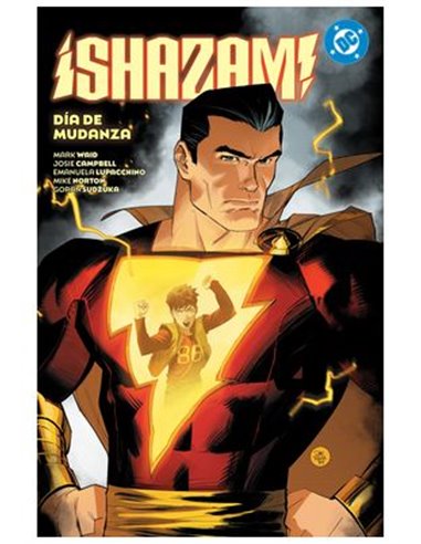 Portada de DC PREMIERE. AMANECER DE DC. SHAZAM! 02. DIA DE MUDANZA de JOE CASEY, PANINI , ISBN 9791370580148