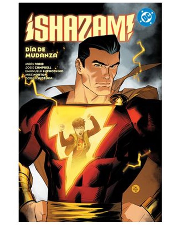 Portada de DC PREMIERE. AMANECER DE DC. SHAZAM! 02. DIA DE MUDANZA de JOE CASEY, PANINI , ISBN 9791370580148
