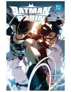 Portada de DC PREMIERE. AMANECER DE DC. BATMAN Y ROBIN 02 de JOSHUA WILLIAMSON, PANINI , ISBN 9791370580155