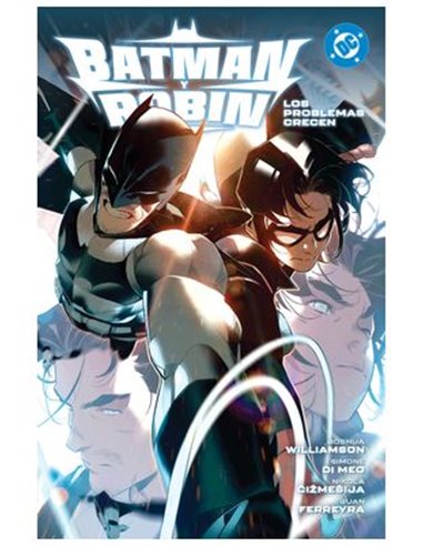 Portada de DC PREMIERE. AMANECER DE DC. BATMAN Y ROBIN 02 de JOSHUA WILLIAMSON, PANINI , ISBN 9791370580155
