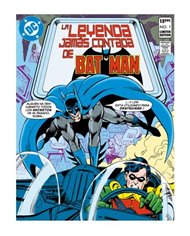 Portada de DC EDICION FACSIMIL: LA LEYENDA JAMAS CONTADA DE BATMAN de LEN WEIN, PANINI , ISBN 9791370136185