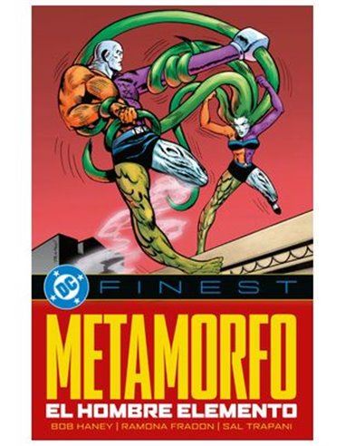 Portada de DC FINEST. METAMORFO: EL HOMBRE ELEMENTO de JACK SPARLING, PANINI , ISBN 9791370580209