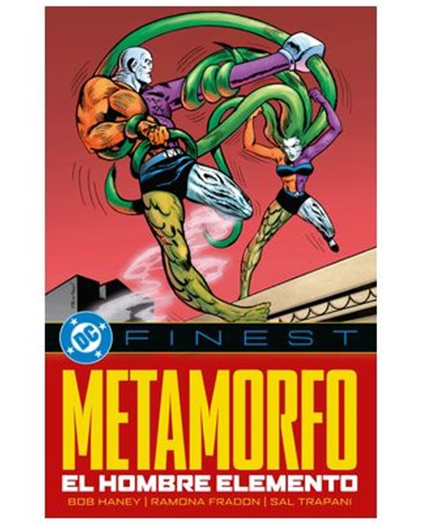 Portada de DC FINEST. METAMORFO: EL HOMBRE ELEMENTO de JACK SPARLING, PANINI , ISBN 9791370580209