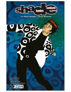 Portada de SHADE, EL HOMBRE CAMBIANTE DE PETER MILLIGAN Y CHRIS BACHALO 3 de BRYAN TALBOT, PANINI , ISBN 9791370580476