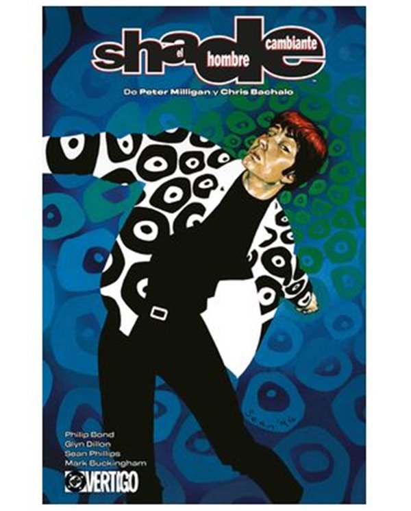 Portada de SHADE, EL HOMBRE CAMBIANTE DE PETER MILLIGAN Y CHRIS BACHALO 3 de BRYAN TALBOT, PANINI , ISBN 9791370580476