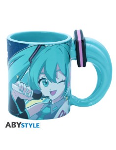 Taza Hatsune Miku con asa 3D 460 ml ABYstyle