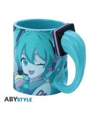 Taza Hatsune Miku con asa 3D 460 ml ABYstyle