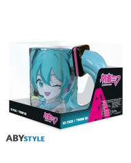 Taza Hatsune Miku asa 3D 460 ml | merchandising anime