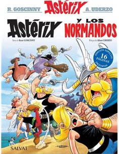 Portada de ASTERIX Y LOS NORMANDOS. EDICION ESPECIAL de ALBERT UDERZO, BRUÑO - SALVAT, ISBN 9788469646472