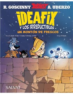 Portada de IDEAFIX Y LOS IRREDUCTIBLES 09. UN MONTON DE FRESCOS de SUAËNA AIRAULT, BRUÑO - SALVAT, ISBN 9788469646519