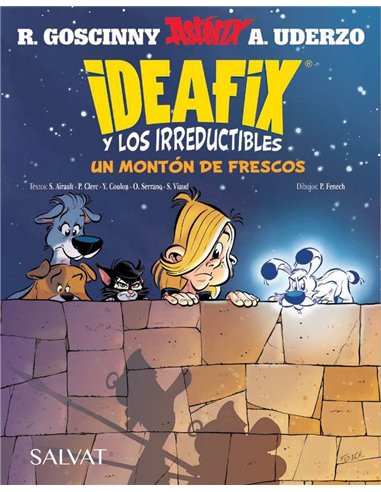 Portada de IDEAFIX Y LOS IRREDUCTIBLES 09. UN MONTON DE FRESCOS de SUAËNA AIRAULT, BRUÑO - SALVAT, ISBN 9788469646519