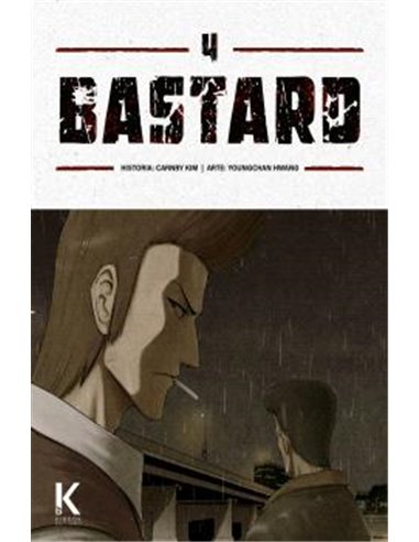 Portada de BASTARD 04 de CARNBY KIM, KIBOOK EDICIONES, ISBN 9791399163087