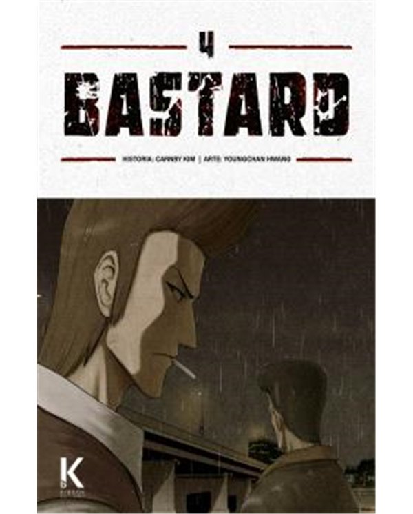 Portada de BASTARD 04 de CARNBY KIM, KIBOOK EDICIONES, ISBN 9791399163087