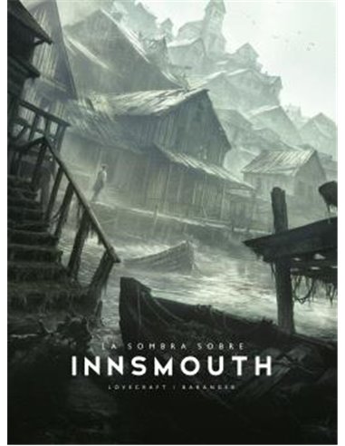Portada de LA SOMBRA SOBRE INNSMOUTH de FRANÇOIS BARANGER, MINOTAURO, ISBN 9788445021729