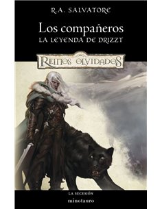 Portada de LOS COMPAÑEROS - LA LEYENDA DE DRIZZT de R.A. SALVATORE, MINOTAURO, ISBN 9788445022702