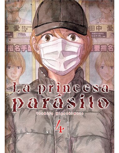 Portada de LA PRINCESA PARASITO 04 de TOSHIYA HIGASHIMOTO, ARECHI, ISBN 9791388029790