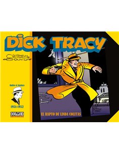 Portada de DICK TRACY  EL RAPTO DE LINDA COLETAS (1951-1952) de CHESTER GOULD, DOLMEN EDICIONES, ISBN 9791388074653