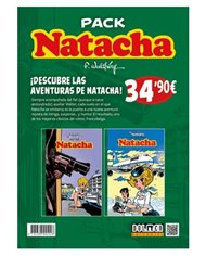 Portada de NATACHA PACK NUM 02 Y 03 de FRANÇOIS WALTHERY, DOLMEN EDICIONES, ISBN 9791388441028