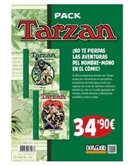 Portada de PACK TARZAN 02 de EDGAR RICE BURROUGHS, DOLMEN EDICIONES, ISBN 9791388074936