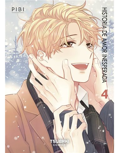Portada de HISTORIA DE AMOR INESPERADA 04 de PIBI, TSUBAKI COMICS, ISBN 9791388074912
