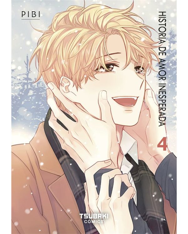 Portada de HISTORIA DE AMOR INESPERADA 04 de PIBI, TSUBAKI COMICS, ISBN 9791388074912