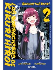 Portada de BOCCHI THE ROCK! LAS BORRACHERAS DE KIKURI HIROI VOL 2 de AKI HAMAZI, IVREA, ISBN 9791388450358