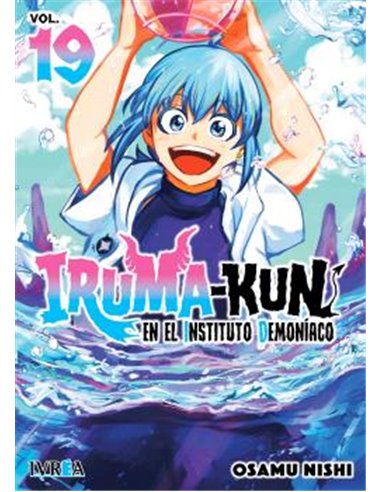 Portada de IRUMA-KUN EN EL INSTITUTO DEMONIACO 19 de OSAMU NISHI, IVREA, ISBN 9791388450389